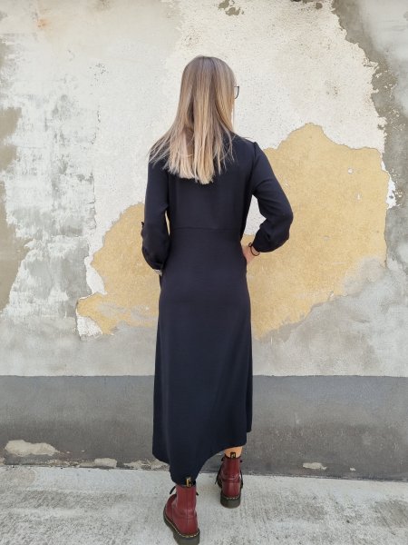 Šaty ľahučké košieľkové maxi 5989