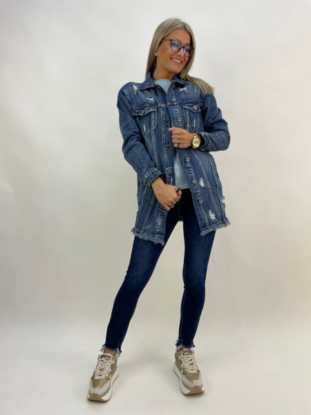 Bunda džínsová C035