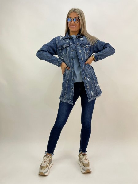 Bunda džínsová C035