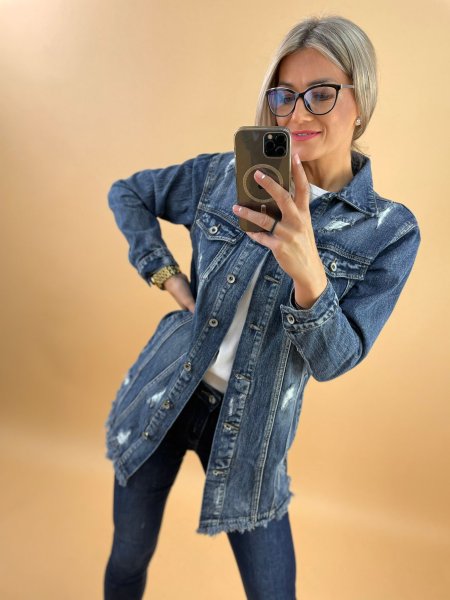 Bunda džínsová C035