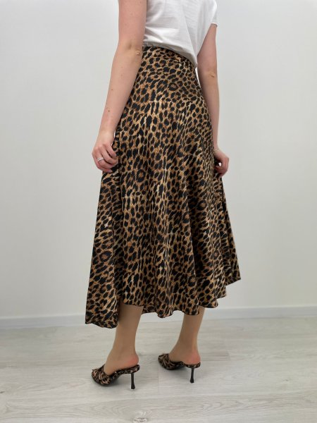 Sukňa Mader leopard 3390