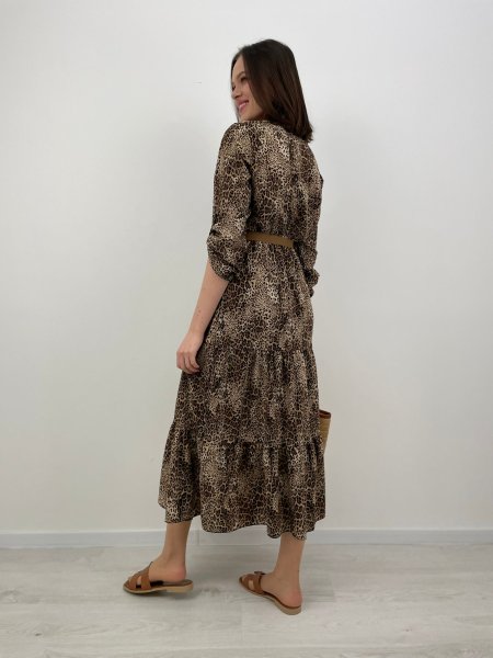 Šaty Tola leopard 4718