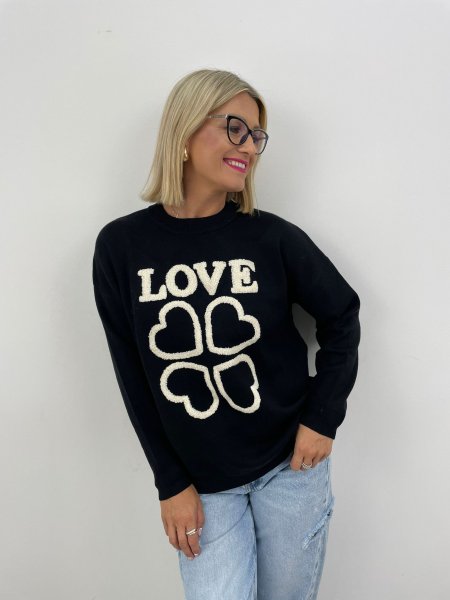 Sveter Love BIGSIZE