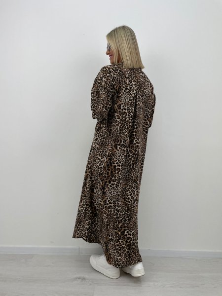Šaty Celesta leopard 9800