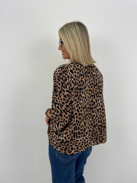 Blúzka Ausiana leopard