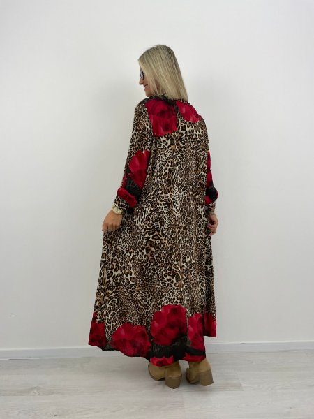 Šaty Rumer 4976 leopard