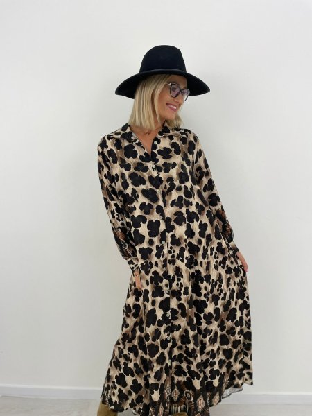 Šaty Safira 4976 leopard