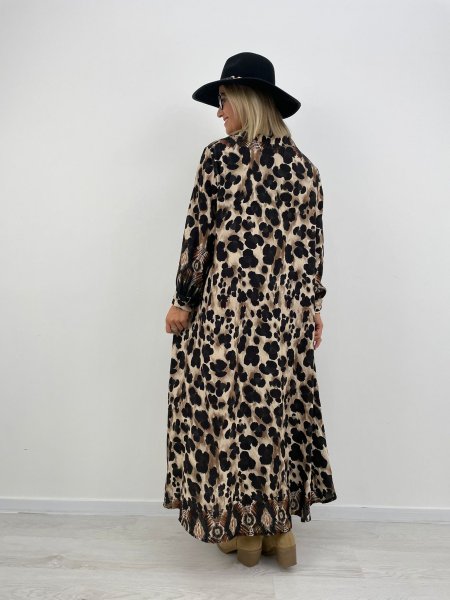 Šaty Safira 4976 leopard