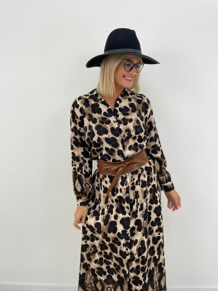 Šaty Safira 4976 leopard