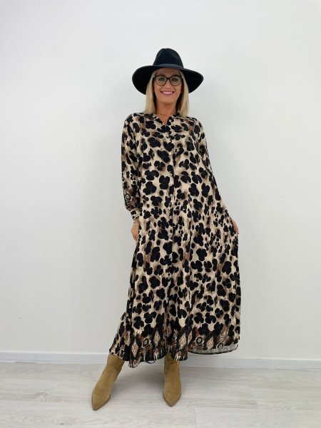 Šaty Safira 4976 leopard