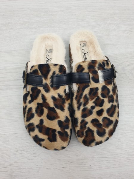 Šľapky 9436 leopard