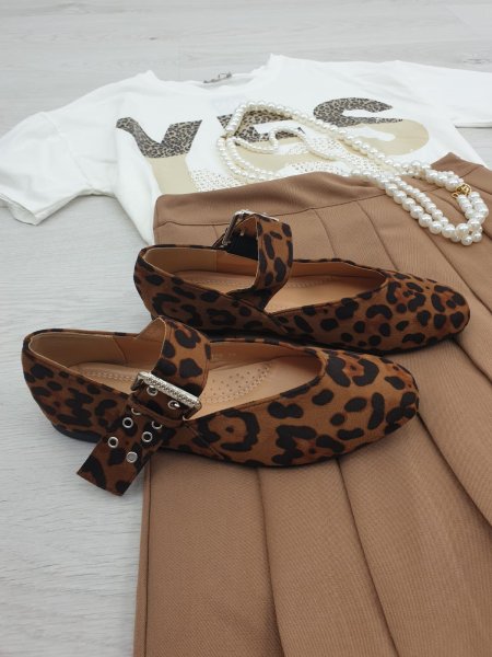 Topánky 5109 leopard