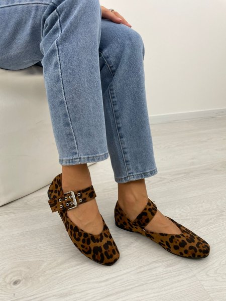 Topánky 5109 leopard