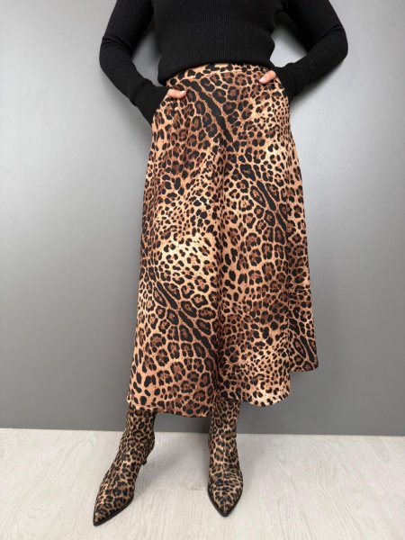 Sukňa Aulie 4187 leopard