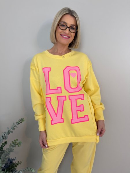 Mikina Love BIGSIZE