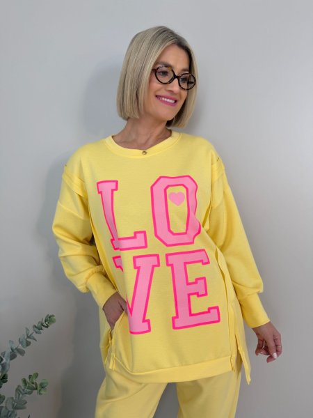 Mikina Love BIGSIZE