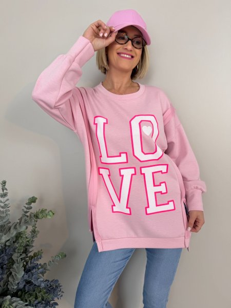 Mikina Love BIGSIZE