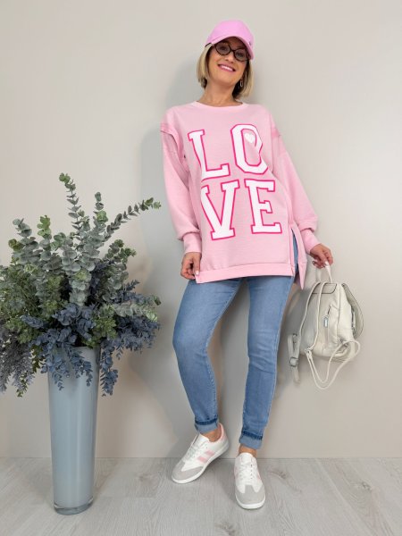Mikina Love BIGSIZE