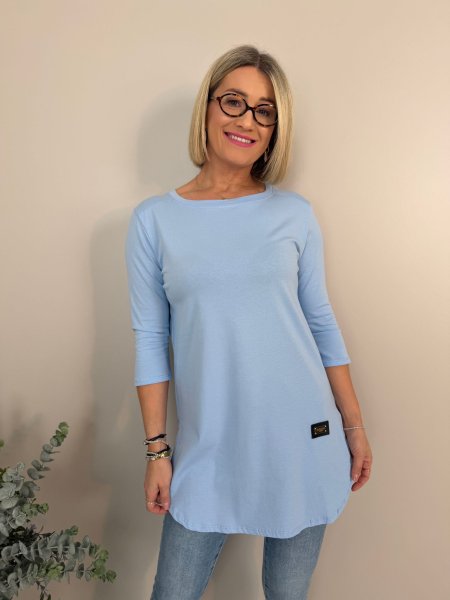 Tričko predĺžené 719002 dlhý rukáv