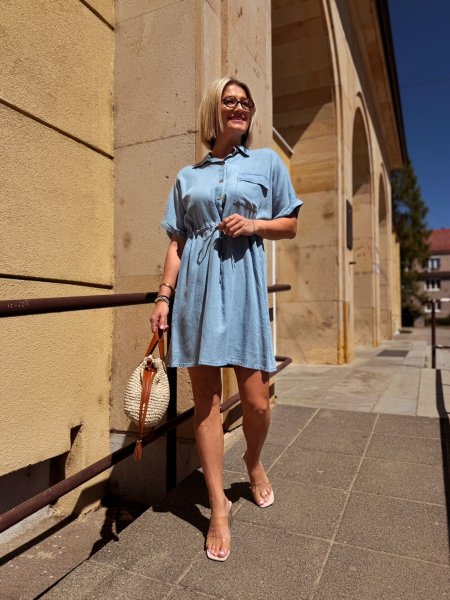 Šaty džínsové Samantha 5835