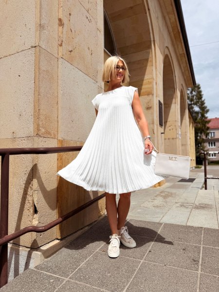 Šaty Sabrina krátke 8247