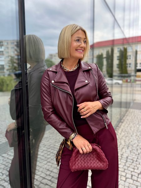Bunda koženková Domingo 8992