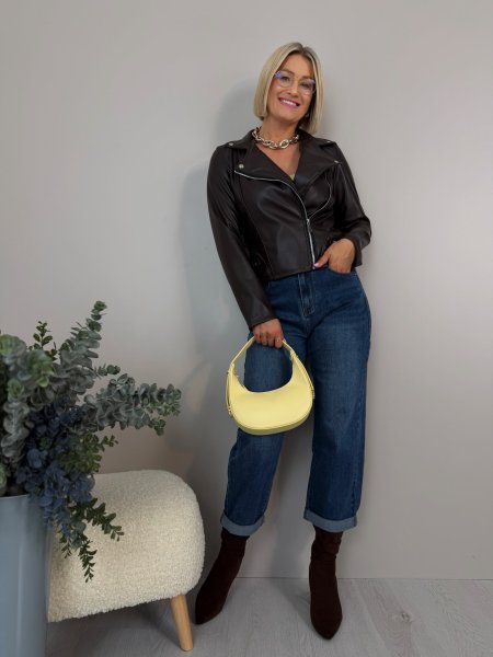 Bunda koženková Domingo 8992
