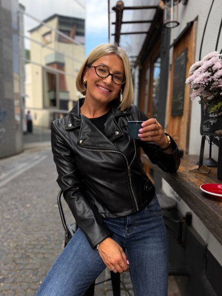 Bunda koženková Domingo 8992