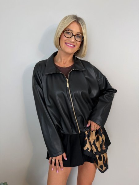 Bunda koženková Rachel 25340