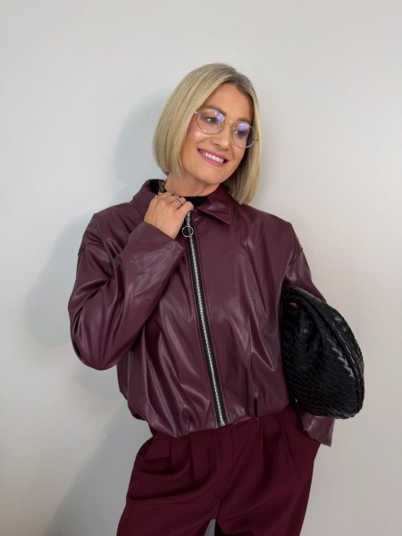 Bunda koženková Leon 26339