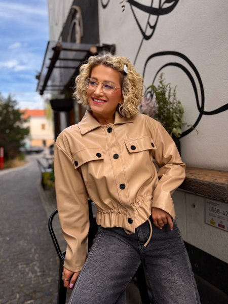 Bunda koženková Roxy 30067