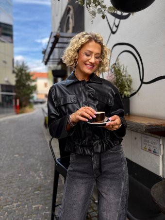 Bunda koženková Roxy 30067